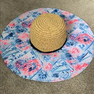 Lilly Pulitzer beach hat